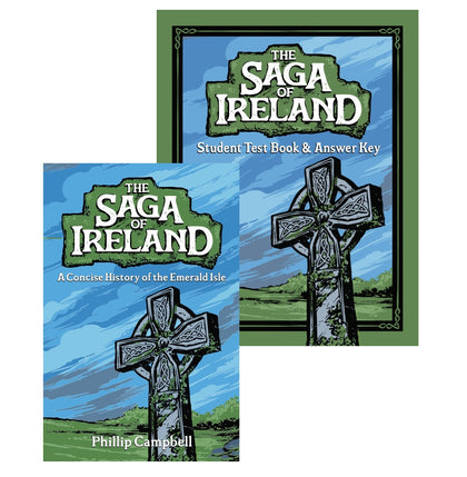 The Saga of Ireland Textbook and Student Test Book [PRE-ORDER]